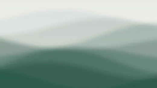 A ridge of hills fading back into haze